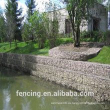 80 * 120mm Gabion Caja de malla